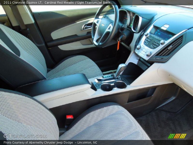 Cardinal Red Metallic / Light Titanium/Jet Black 2011 Chevrolet Equinox LT