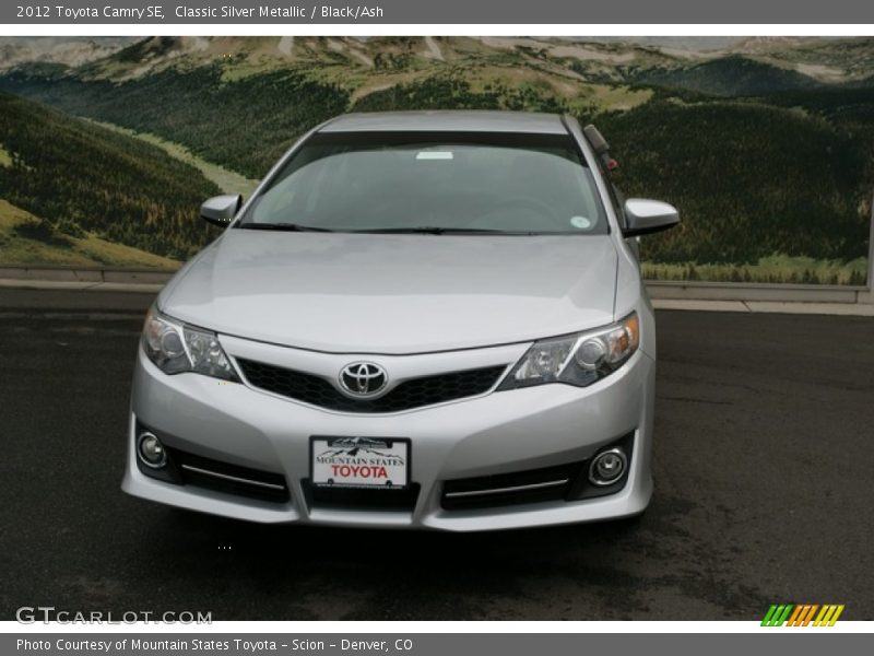 Classic Silver Metallic / Black/Ash 2012 Toyota Camry SE