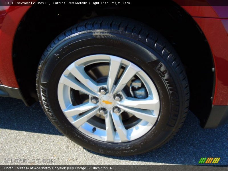 Cardinal Red Metallic / Light Titanium/Jet Black 2011 Chevrolet Equinox LT