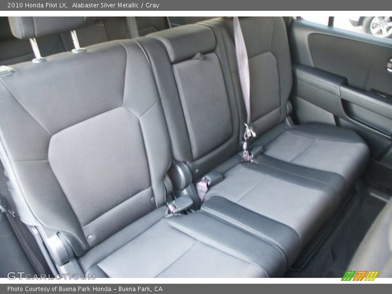 Alabaster Silver Metallic / Gray 2010 Honda Pilot LX