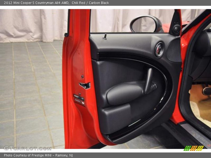 Chili Red / Carbon Black 2012 Mini Cooper S Countryman All4 AWD