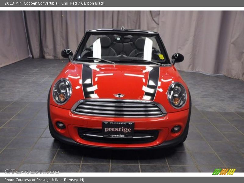 Chili Red / Carbon Black 2013 Mini Cooper Convertible