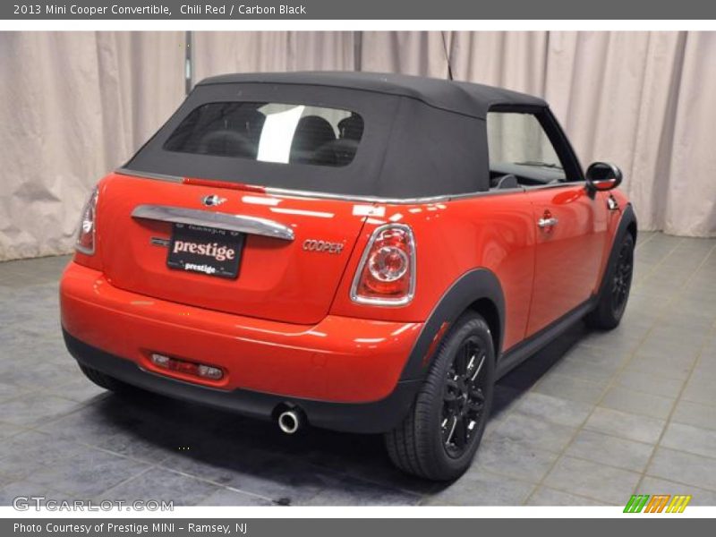 Chili Red / Carbon Black 2013 Mini Cooper Convertible