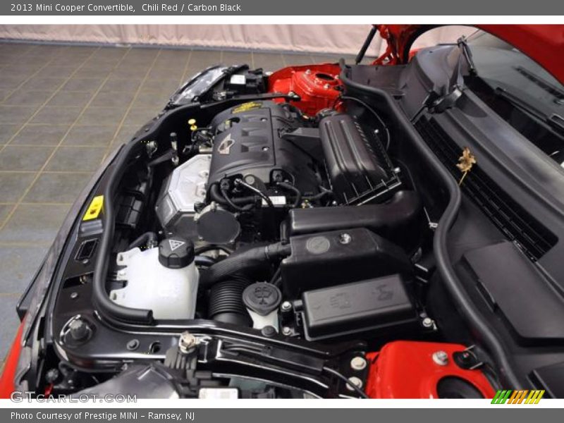 Chili Red / Carbon Black 2013 Mini Cooper Convertible