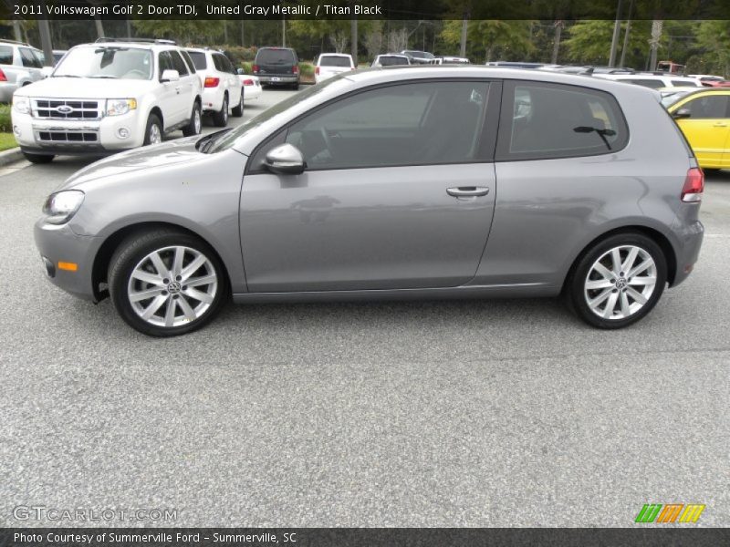  2011 Golf 2 Door TDI United Gray Metallic
