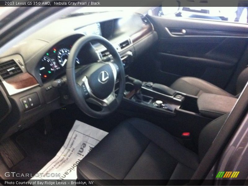 Nebula Gray Pearl / Black 2013 Lexus GS 350 AWD
