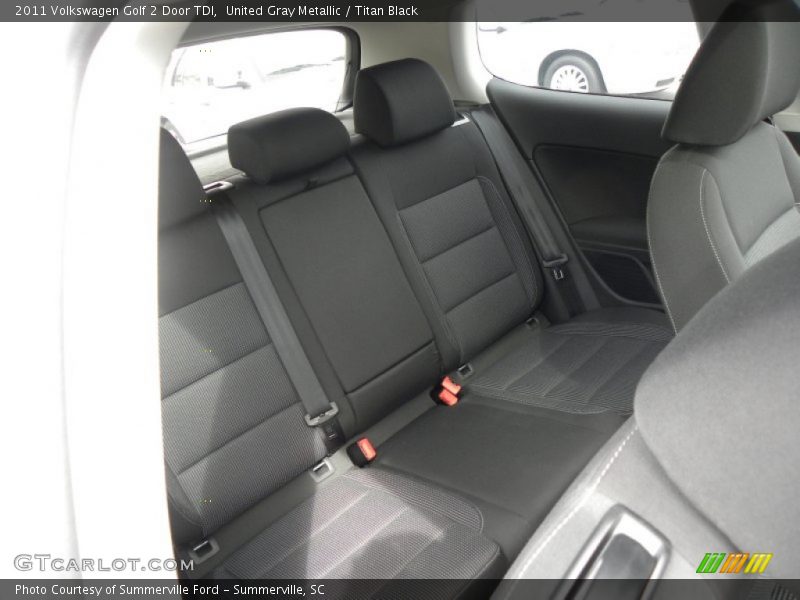 United Gray Metallic / Titan Black 2011 Volkswagen Golf 2 Door TDI