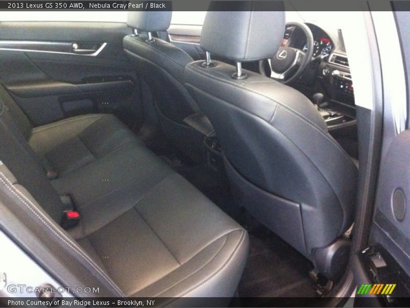 Nebula Gray Pearl / Black 2013 Lexus GS 350 AWD