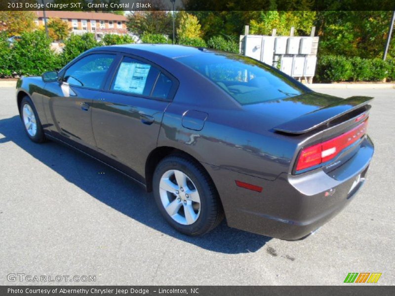 Granite Crystal / Black 2013 Dodge Charger SXT