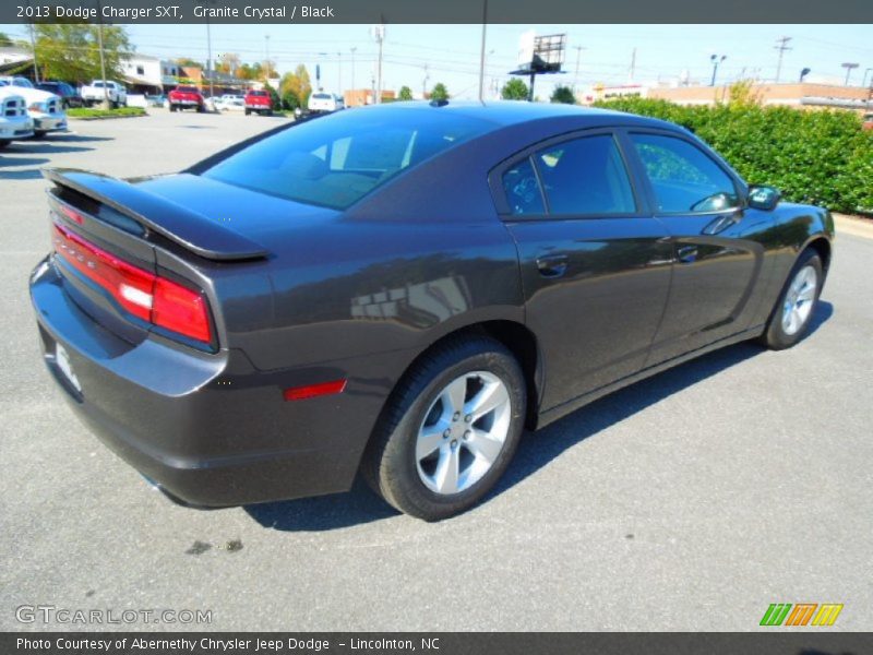 Granite Crystal / Black 2013 Dodge Charger SXT