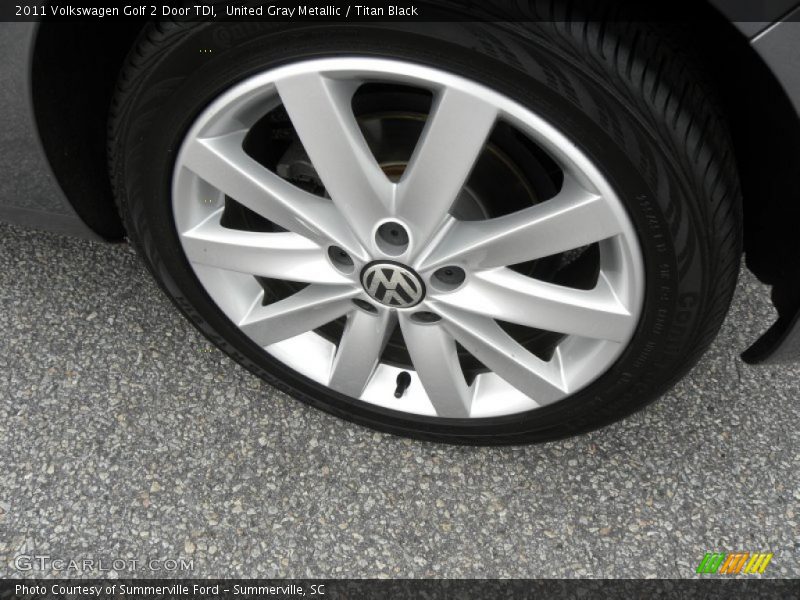  2011 Golf 2 Door TDI Wheel
