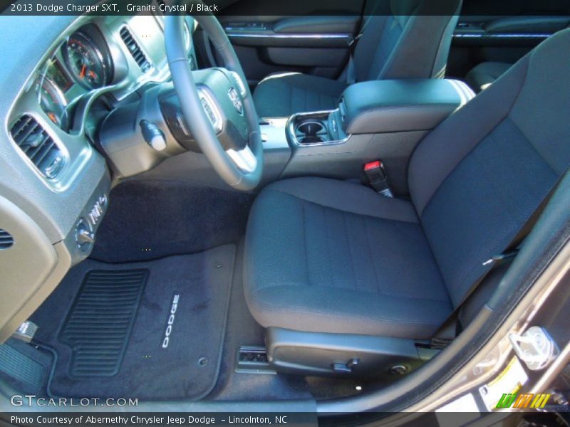 Granite Crystal / Black 2013 Dodge Charger SXT