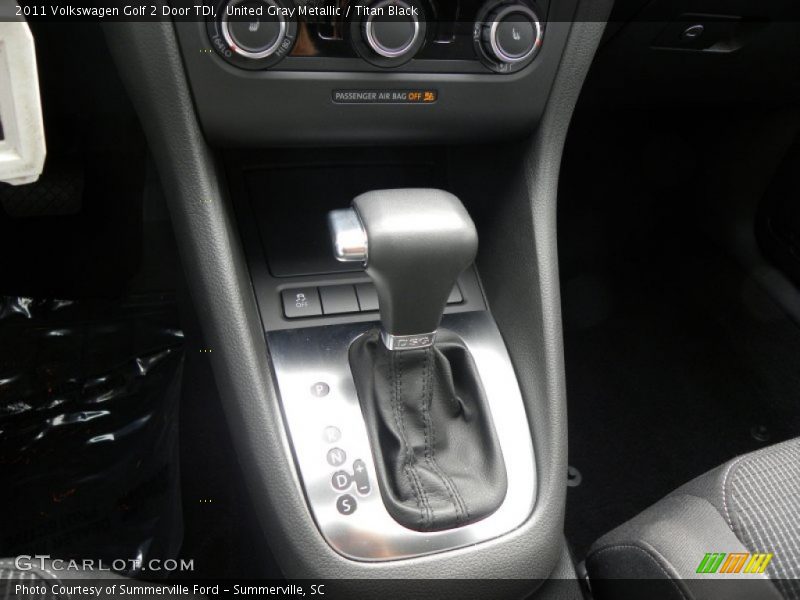  2011 Golf 2 Door TDI 6 Speed DSG Double-Clutch Automatic Shifter