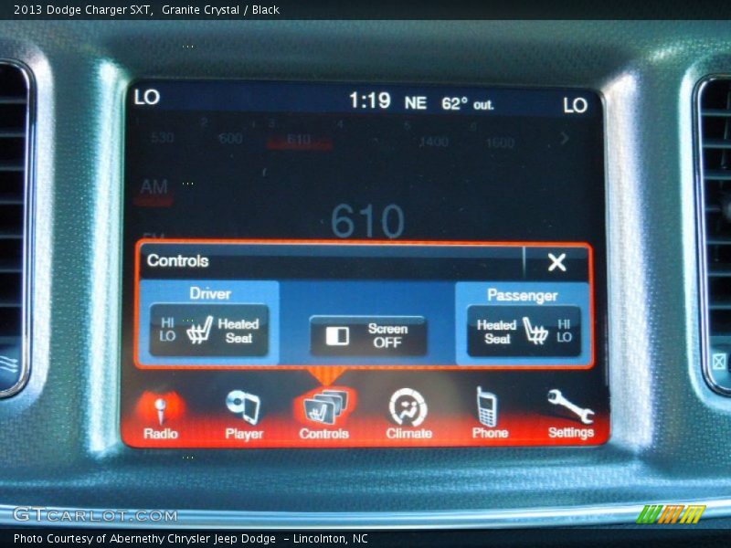 Granite Crystal / Black 2013 Dodge Charger SXT