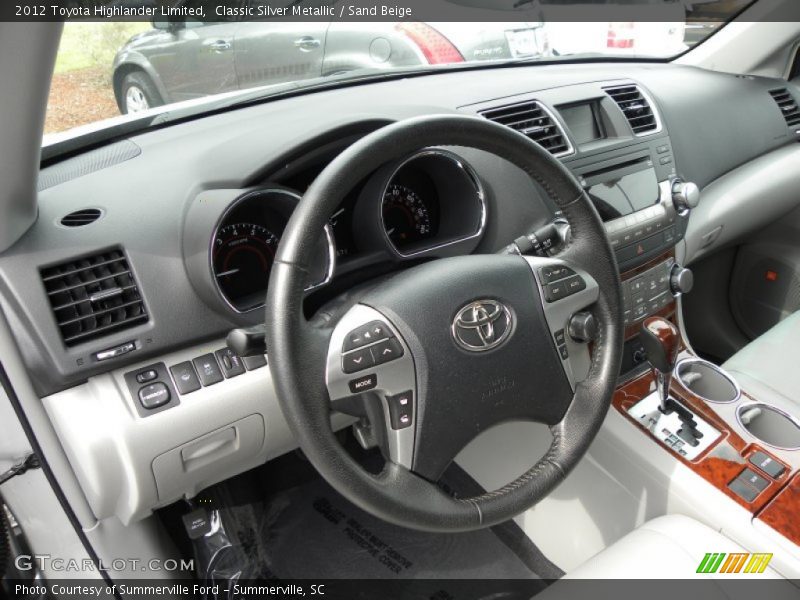 Classic Silver Metallic / Sand Beige 2012 Toyota Highlander Limited