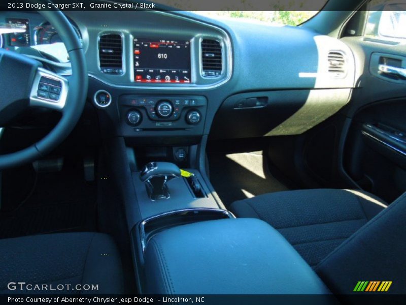 Granite Crystal / Black 2013 Dodge Charger SXT
