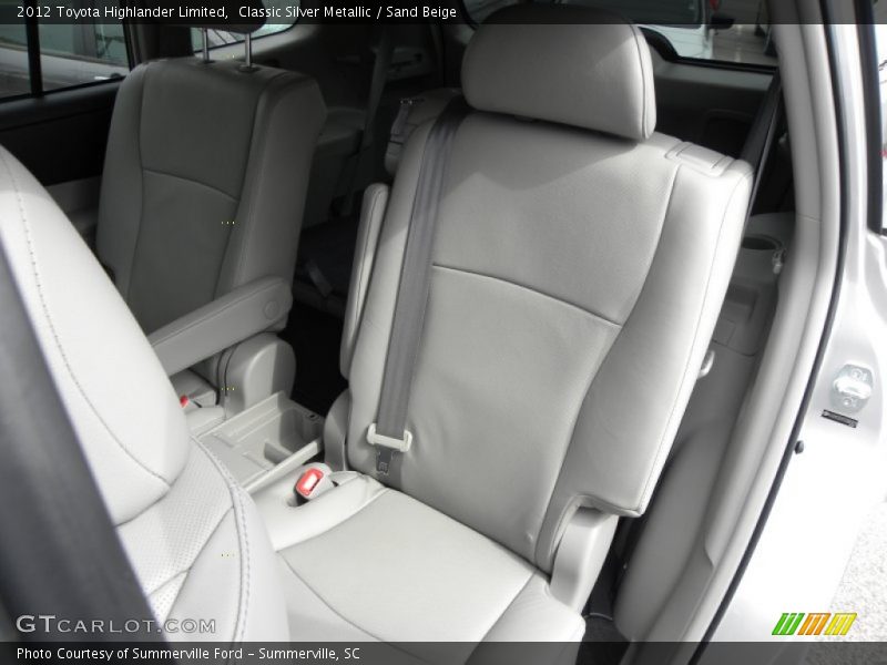 Classic Silver Metallic / Sand Beige 2012 Toyota Highlander Limited