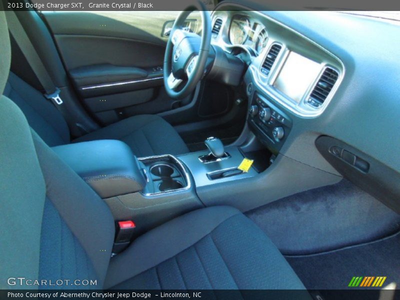Granite Crystal / Black 2013 Dodge Charger SXT