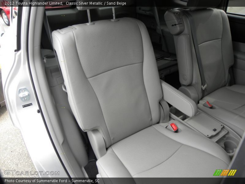 Classic Silver Metallic / Sand Beige 2012 Toyota Highlander Limited