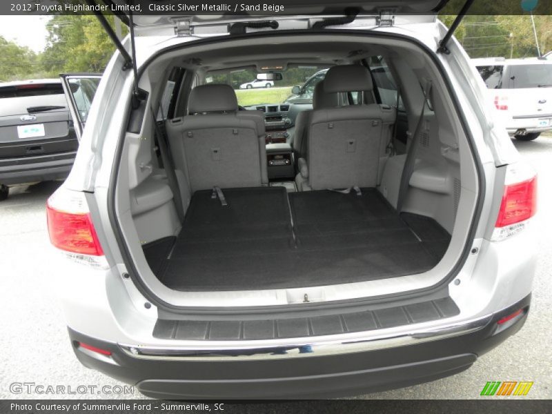 Classic Silver Metallic / Sand Beige 2012 Toyota Highlander Limited