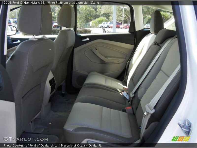 Rear Seat of 2013 C-Max Hybrid SE