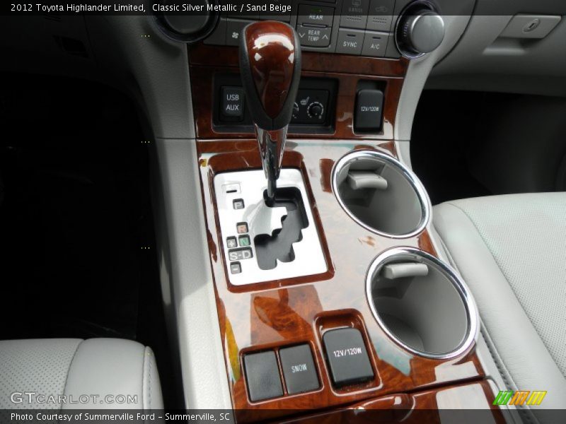 Classic Silver Metallic / Sand Beige 2012 Toyota Highlander Limited