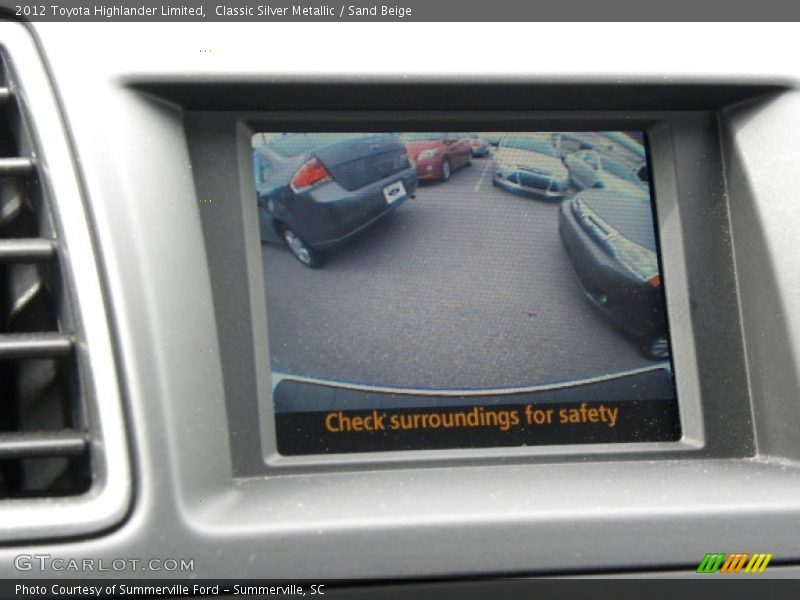 Classic Silver Metallic / Sand Beige 2012 Toyota Highlander Limited
