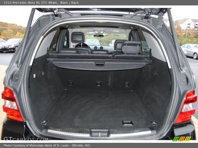 Black / Black 2010 Mercedes-Benz ML 350 4Matic