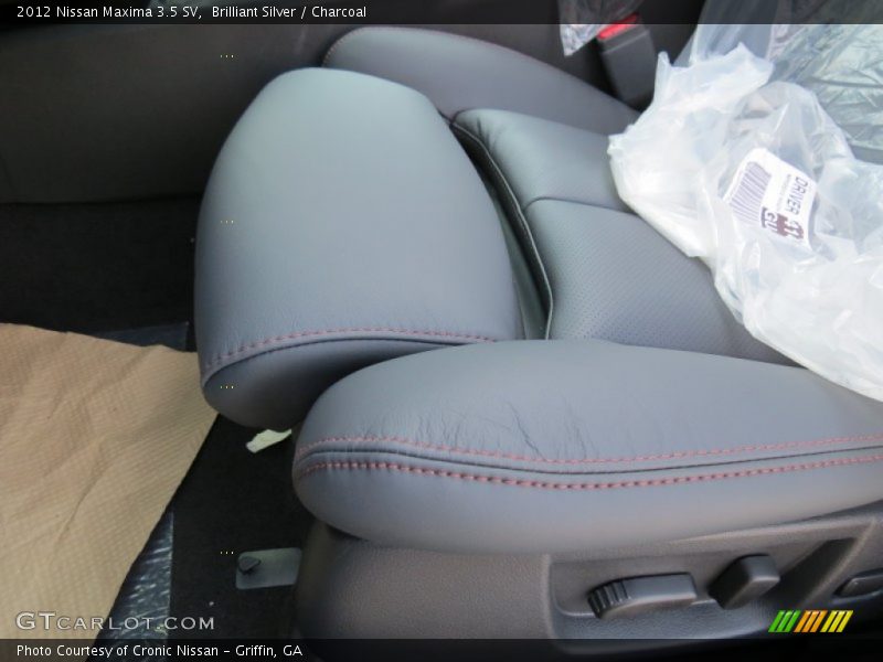 Brilliant Silver / Charcoal 2012 Nissan Maxima 3.5 SV