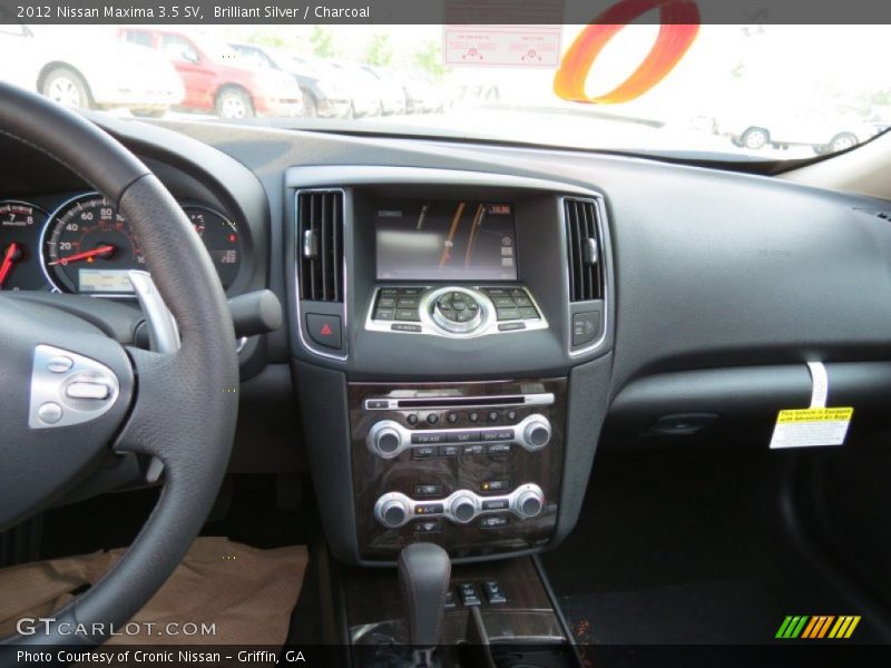Brilliant Silver / Charcoal 2012 Nissan Maxima 3.5 SV