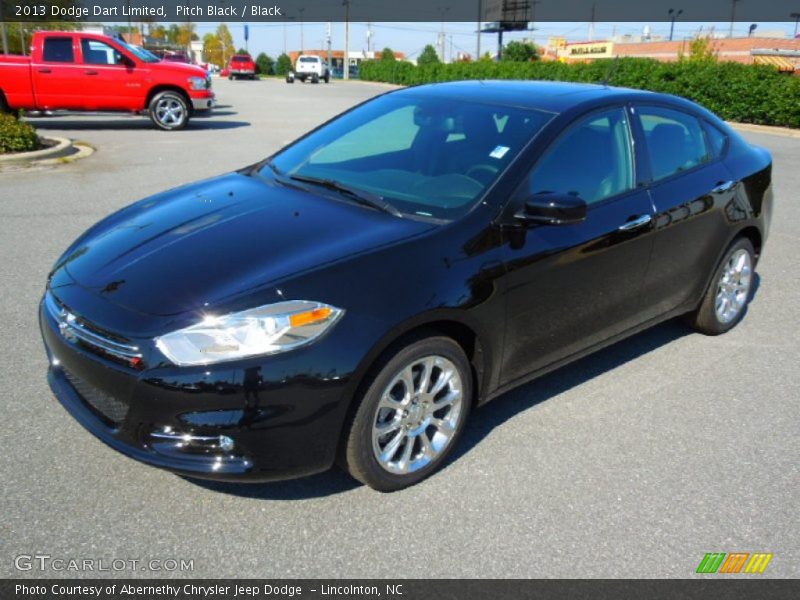 Pitch Black / Black 2013 Dodge Dart Limited