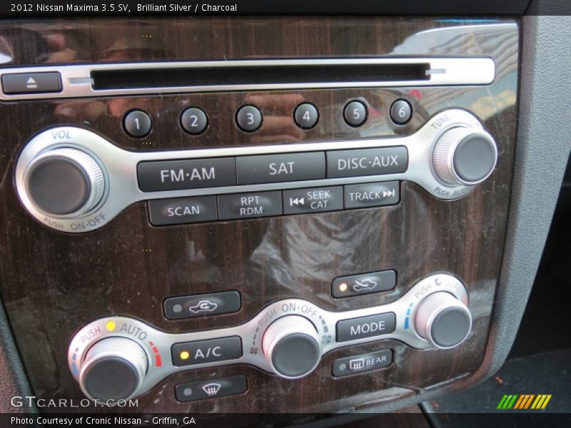 Brilliant Silver / Charcoal 2012 Nissan Maxima 3.5 SV