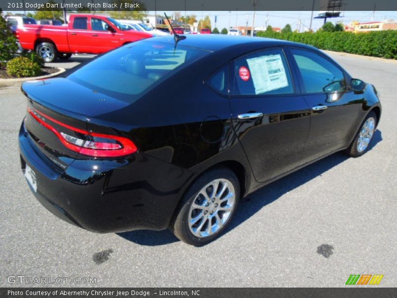 Pitch Black / Black 2013 Dodge Dart Limited