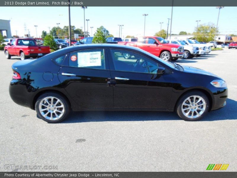 Pitch Black / Black 2013 Dodge Dart Limited