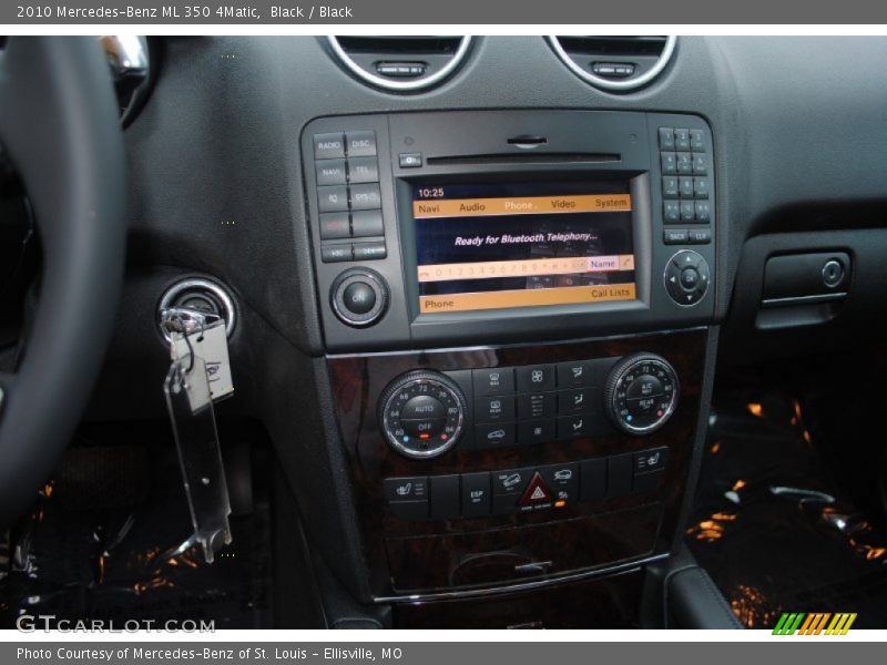 Black / Black 2010 Mercedes-Benz ML 350 4Matic