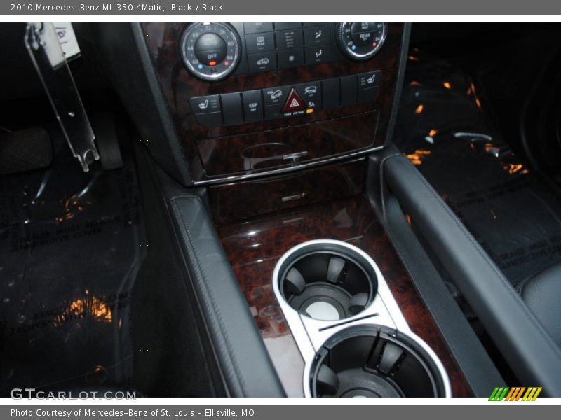 Black / Black 2010 Mercedes-Benz ML 350 4Matic