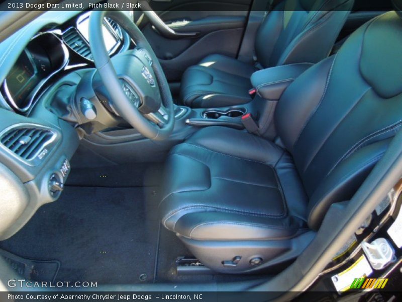 Pitch Black / Black 2013 Dodge Dart Limited