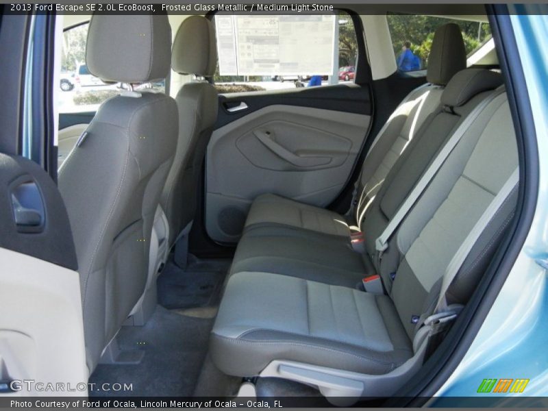 Rear Seat of 2013 Escape SE 2.0L EcoBoost