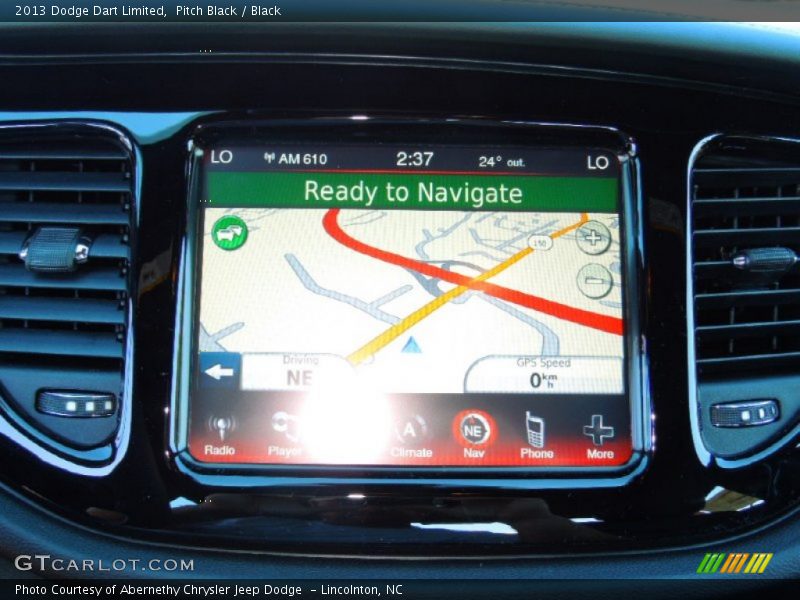 Pitch Black / Black 2013 Dodge Dart Limited