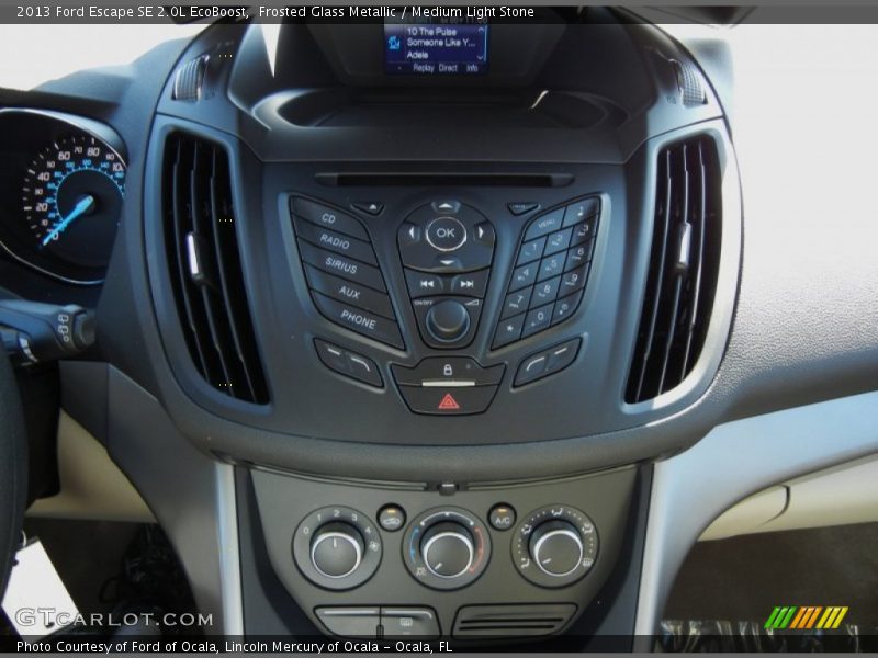 Controls of 2013 Escape SE 2.0L EcoBoost
