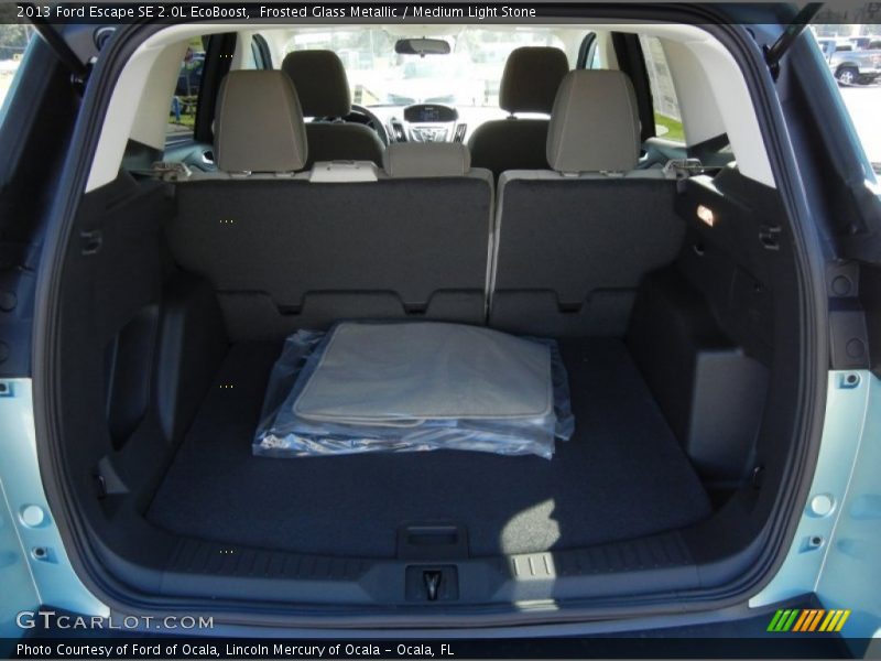 Frosted Glass Metallic / Medium Light Stone 2013 Ford Escape SE 2.0L EcoBoost