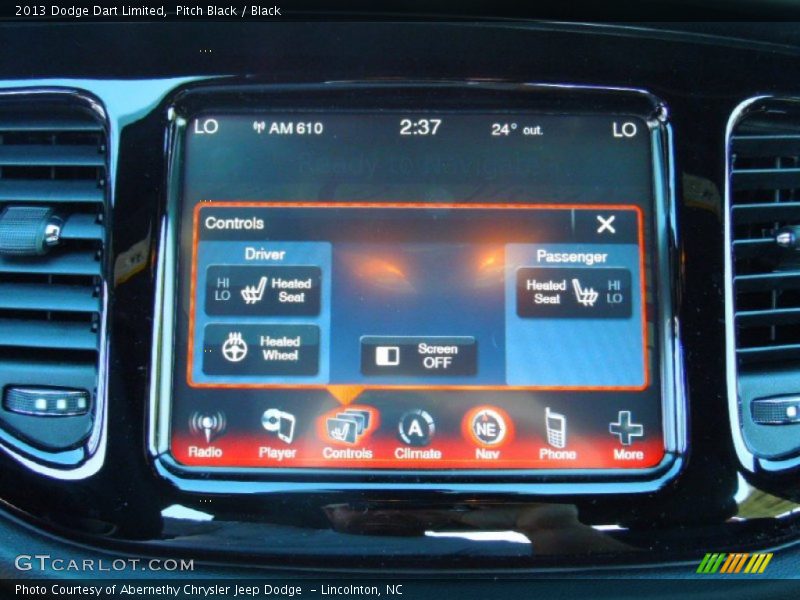 Pitch Black / Black 2013 Dodge Dart Limited