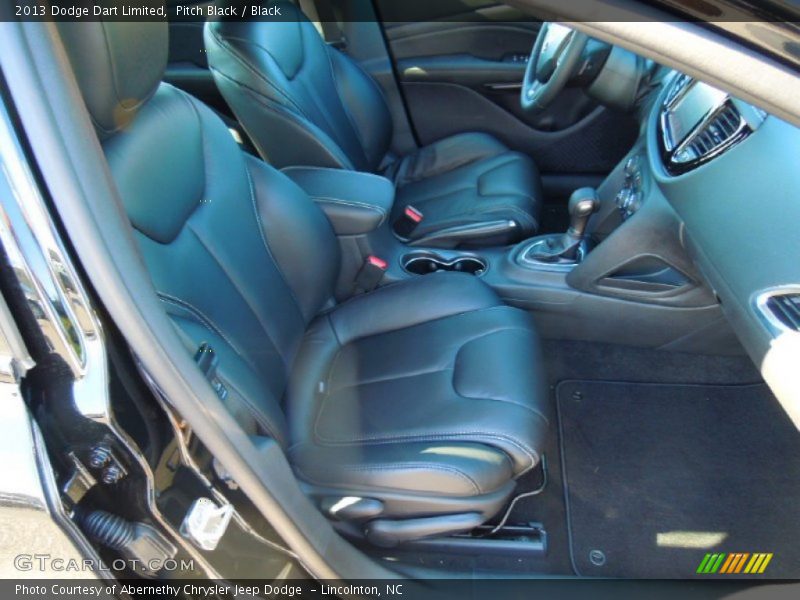 Pitch Black / Black 2013 Dodge Dart Limited