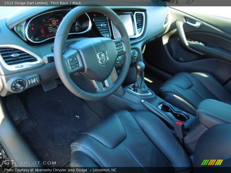 Pitch Black / Black 2013 Dodge Dart Limited
