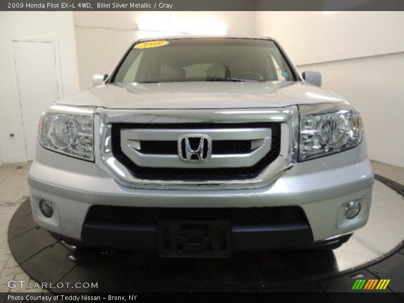 Billet Silver Metallic / Gray 2009 Honda Pilot EX-L 4WD