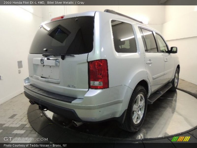 Billet Silver Metallic / Gray 2009 Honda Pilot EX-L 4WD