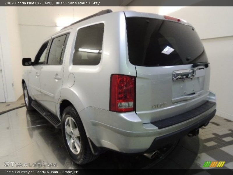 Billet Silver Metallic / Gray 2009 Honda Pilot EX-L 4WD