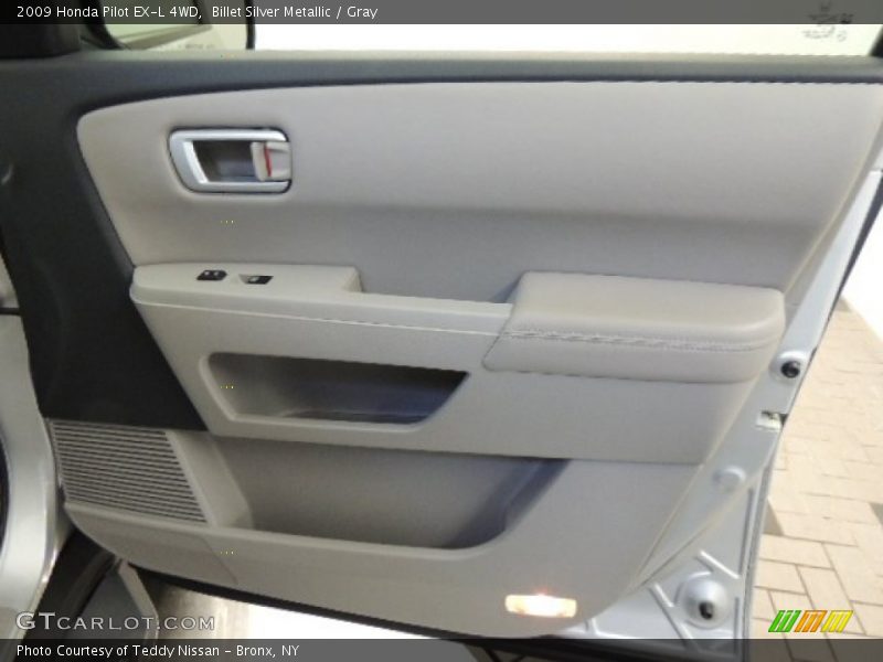 Billet Silver Metallic / Gray 2009 Honda Pilot EX-L 4WD