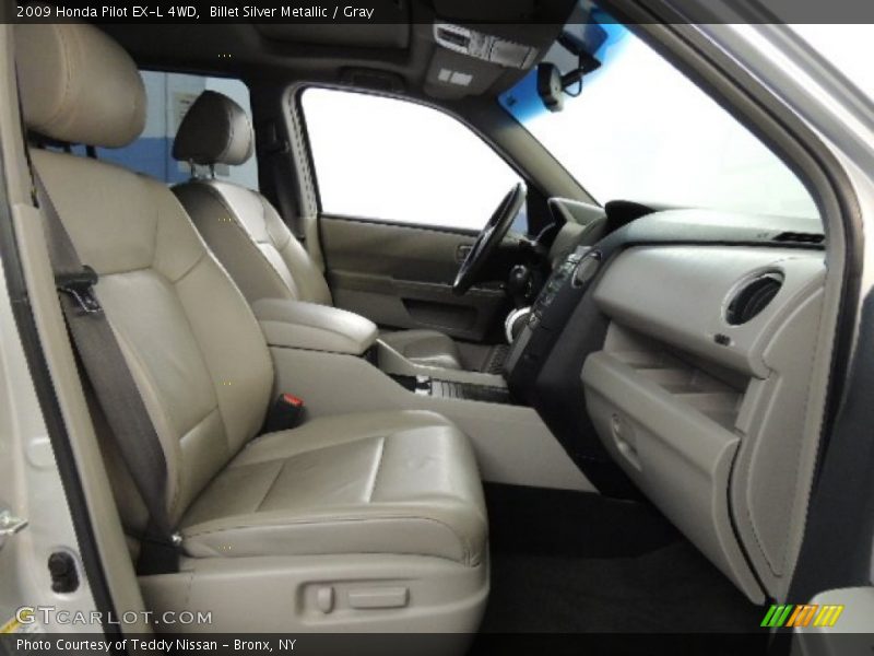 Billet Silver Metallic / Gray 2009 Honda Pilot EX-L 4WD
