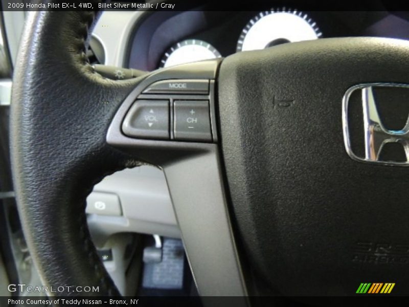 Billet Silver Metallic / Gray 2009 Honda Pilot EX-L 4WD
